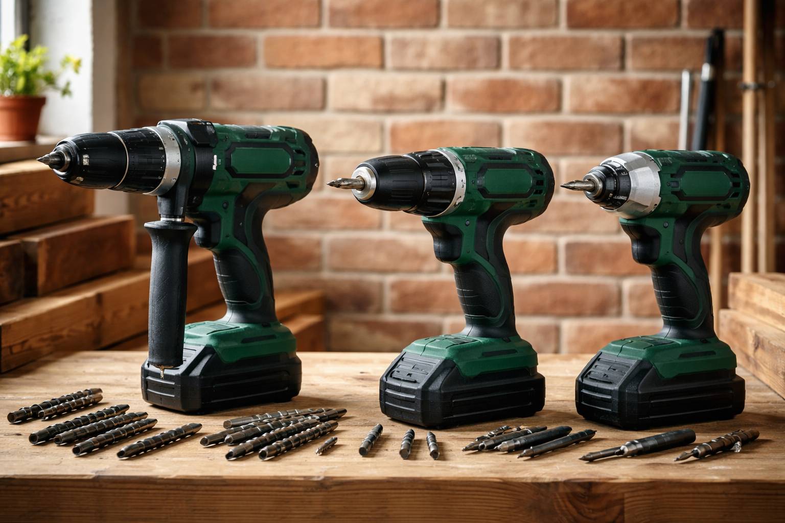 Taladro percutor, taladro sin cable o atornillador de impacto: cuál necesitas según el trabajo